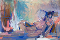 reclining nude