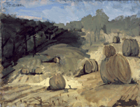 hay bales